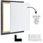 XXL 20mm Schwarz Glanz – Bild 3