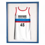 Trikotrahmen TeamFrame Blau-Rot / Hintergrund: Weiß – Bild 4