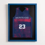 Trikotrahmen ClassicFrame Blau / Hintergrund: Schwarz – Bild 3