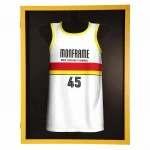 Trikotrahmen TeamFrame Gelb-Rot / Hintergrund: Schwarz – Bild 4