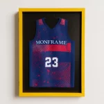 Trikotrahmen ClassicFrame Gelb / Hintergrund: Schwarz – Bild 3