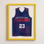 Trikotrahmen ClassicFrame Gelb / Hintergrund: Weiß – Bild 3