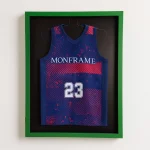 Trikotrahmen ClassicFrame Grün / Hintergrund: Schwarz – Bild 3