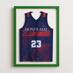 Trikotrahmen ClassicFrame Grün / Hintergrund: Weiß – Bild 3