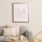 Modern 30mm Rosa Pastell – Bild 3