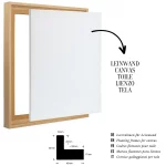 Schattenfugenrahmen 20mm Pinie – Bild 3