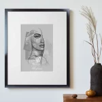 P-Chloe 20mm Schwarz Glanz – Bild 3