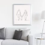 Modern 30mm Silber – Bild 3