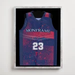 Trikotrahmen ClassicFrame Vintage / Hintergrund: Schwarz – Bild 3