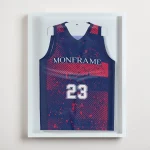 Trikotrahmen ClassicFrame Weiß / Hintergrund: Weiß – Bild 3