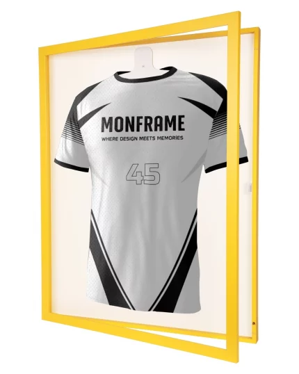 Trikotrahmen ClassicFrame Gelb / Hintergrund: Weiß