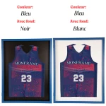 Trikotrahmen ClassicFrame Blau / Hintergrund: Schwarz – Bild 4