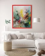 Schattenfugenrahmen 20mm Rot – Bild 4