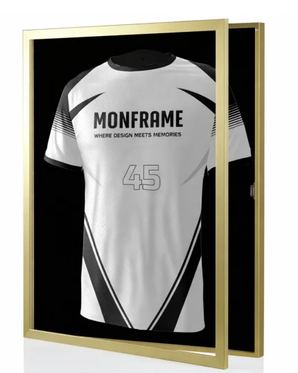 Trikotrahmen ClassicFrame Gold / Hintergrund: Schwarz