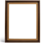 Schattenfugenrahmen 20mm Walnuss – Bild 5