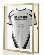 Trikotrahmen ClassicFrame Gold / Hintergrund: Weiß