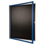 Trikotrahmen TeamFrame Blau-Weiß /Hintergrund: Schwarz – Bild 7