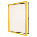 Trikotrahmen TeamFrame Gelb-Schwarz / Hintergrund: Weiß – Bild 7