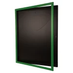 Trikotrahmen TeamFrame Grün-Schwarz / Hintergrund: Schwarz – Bild 7