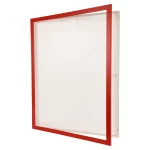 Trikotrahmen TeamFrame Rot-Weiß / Hintergrund: Weiß – Bild 7