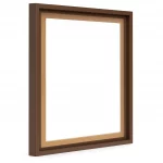 Schattenfugenrahmen 20mm Braungrau – Bild 6