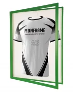 Trikotrahmen ClassicFrame Grün / Hintergrund: Weiß