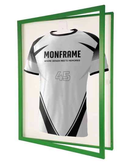 Trikotrahmen ClassicFrame Grün / Hintergrund: Weiß