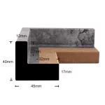 Schattenfugenrahmen 20mm Beton – Bild 7
