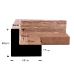 Schattenfugenrahmen 20mm Sonoma Eiche – Bild 7