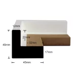Schattenfugenrahmen 20mm Weiß – Bild 7