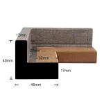 Schattenfugenrahmen 20mm Wildeiche – Bild 7