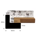 Schattenfugenrahmen 20mm Vintage – Bild 7