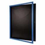 Trikotrahmen TeamFrame Blau-Schwarz / Hintergrund: Schwarz – Bild 7