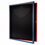 Trikotrahmen TeamFrame Blau-Rot / Hintergrund: Schwarz – Bild 7