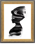 Luxor 53mm Schwarz Gold