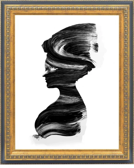 Luxor 53mm Schwarz Gold